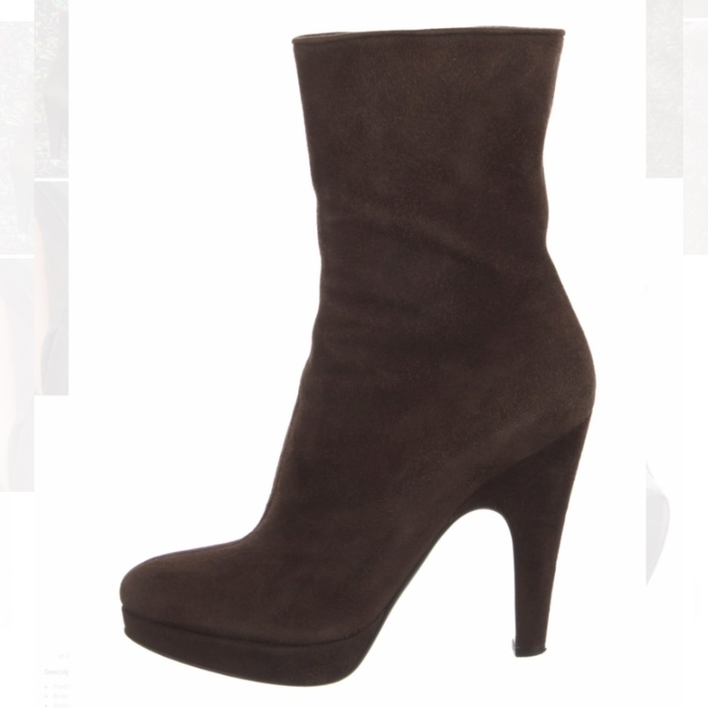 PRADA Suede Boots